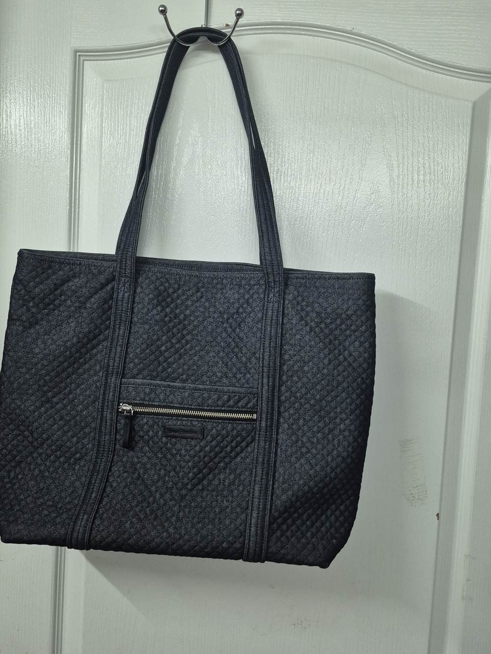Vera Bradley Black Quilted Tote